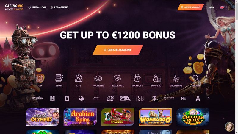 CASINONIC Casino site CASINONIC Casino site